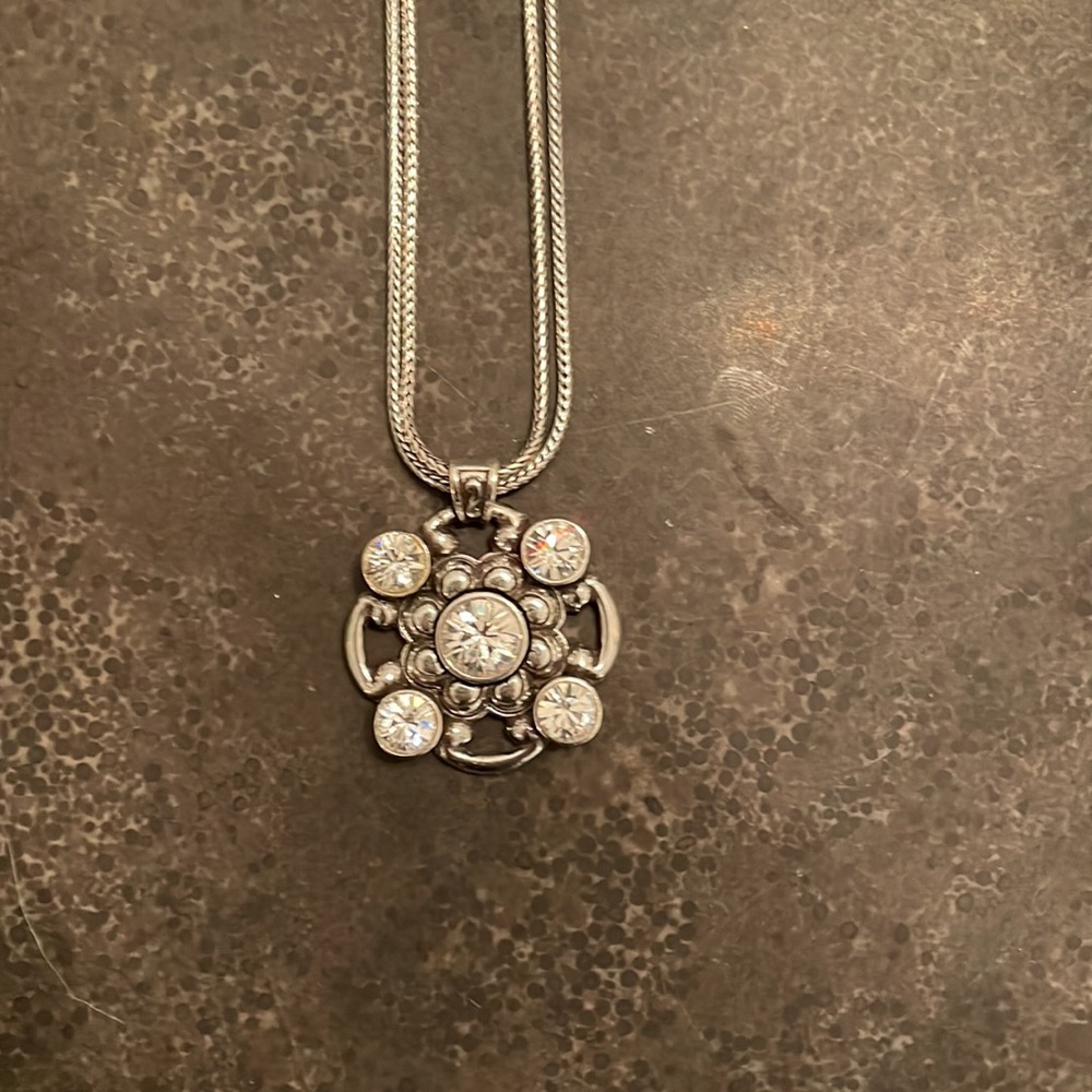 Brighton silver necklace